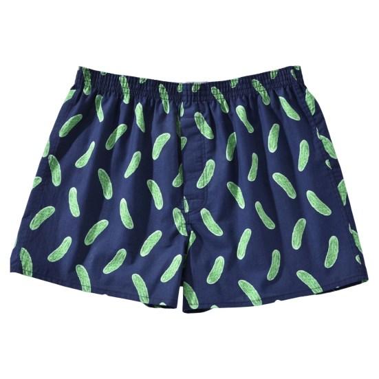 Men Elastic Waistband Thin Men Panties Coconut Tree Print Loose Shorts Briefs Breathable