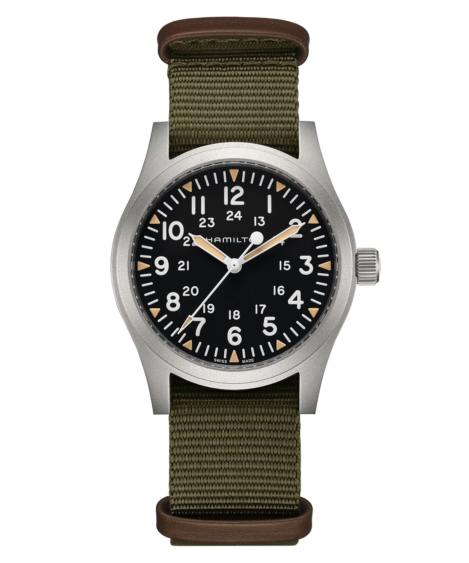 

HAMILTON Watch Genuine Warranty Khaki Field Mechanical Manual Winding H69529933 Imported [Hamilton] Men s [Regular Product]