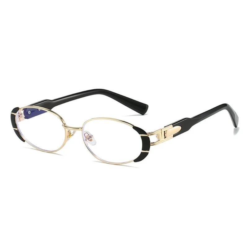 Retro Small Oval Sunglasses Vintage Design UV400 Metal Frame Shades for Men Women