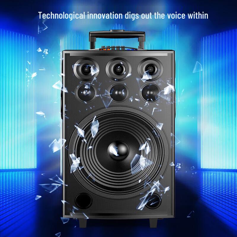 SA-X62 12-inch Portable Bluetooth Karaoke Speaker CN Plug (adapter Included)