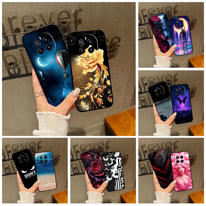 For Honor Magic 7 Lite Phone Case TPU Silicone Protection Camera Back Covers For Honor Magic7 Pro 7Lite 7Pro Funda Coque Fundas