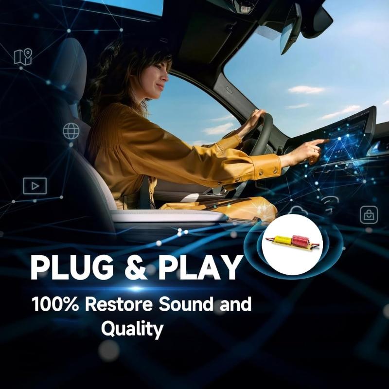 Speaker Frequency Divider Board 2 Way Trebles / Bass HiFi Sound Crossovers Filter Frequency Splitter DIY Module