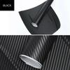 Carbon Fiber Tape Stickers On Car 3D Nano Black Car Door Edge Guards Side Waterproof Decorative Adhesive Protector Film Tape