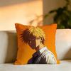 Hot Anime Character DDenji Square DoubleSided printed Pillow Case Bedroom Bedside Pillow Sofa Cushion Cover