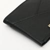 Men's Leather Wallet 2S Grablk -Premium Black Grained Napa Leather Wallet with Coin Pocket & 4 Card Slots - Luxury Slim Bifold Design
