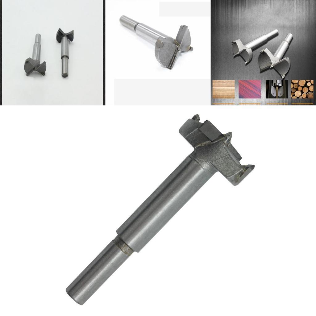 High-precision Forstner Wood Boring Hole Saw Auger Opener Triangular Cutter Tool Drill Bit For Smooth Drilling