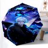 1PC Jujutsu Kaisen Automatic Umbrella - Suitable Travel Outdoor Portable Umbrella Birthday Gift Daily Essentials