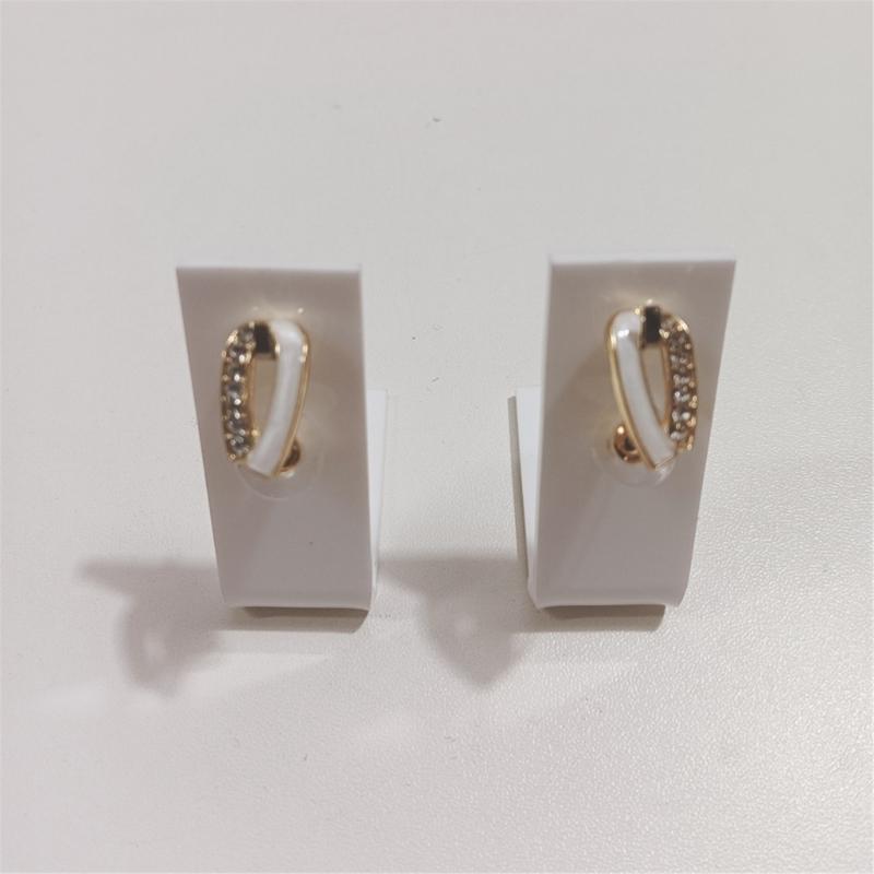 10Pcs Multipurpose L Shape Acrylic Earring Holders For Efficient Space Saving Jewelry Display At Homes Or Store