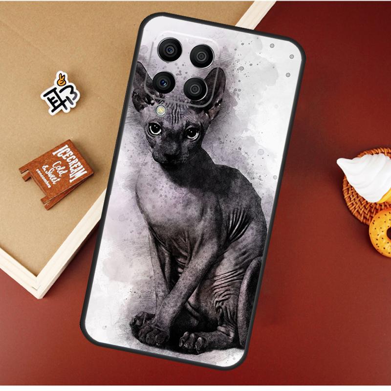 Sphinx Cat For Samsung Galaxy M12 M32 M52 M13 M33 M53 M11 M31 M51 M15 M55 M14 M34 M54 M30s M20 Case