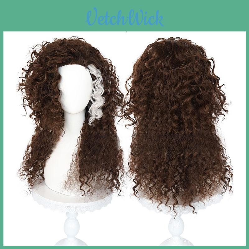 Bj-108 Bellatrix Lestrange Cosplay Pruik Authentieke Anime Stijl Veelzijdig Voor Elke Gezichtsvorm
