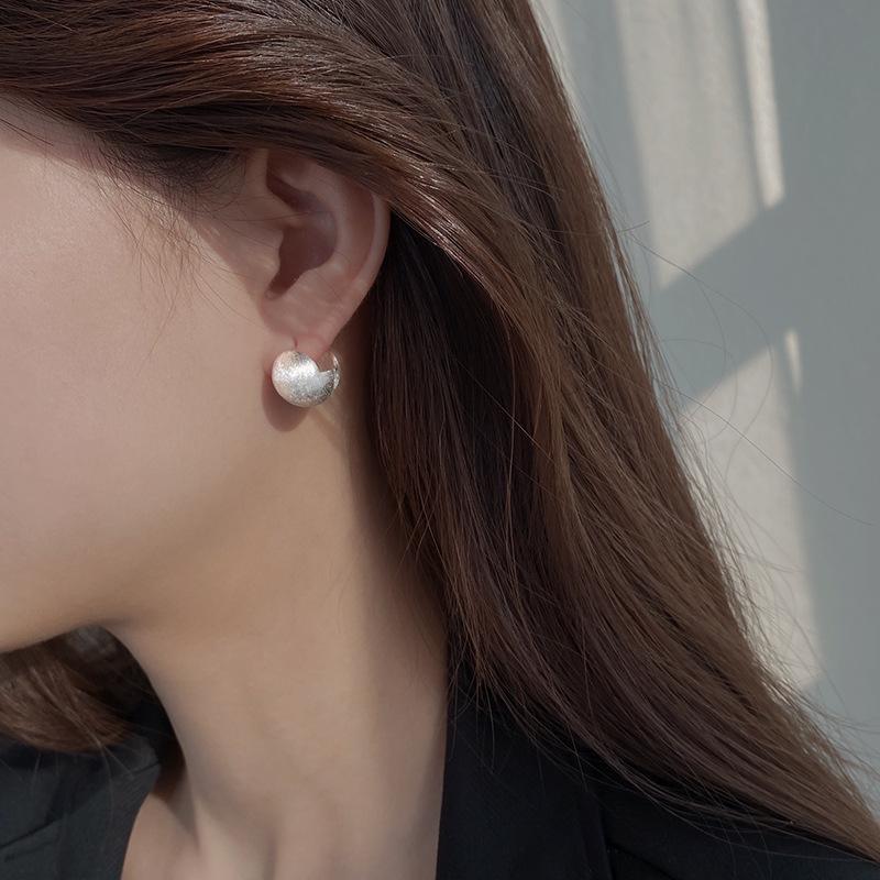 REETI 925 Silver Earrings Geometric Round Earrings For Women Gift Earings Jewelry Gift