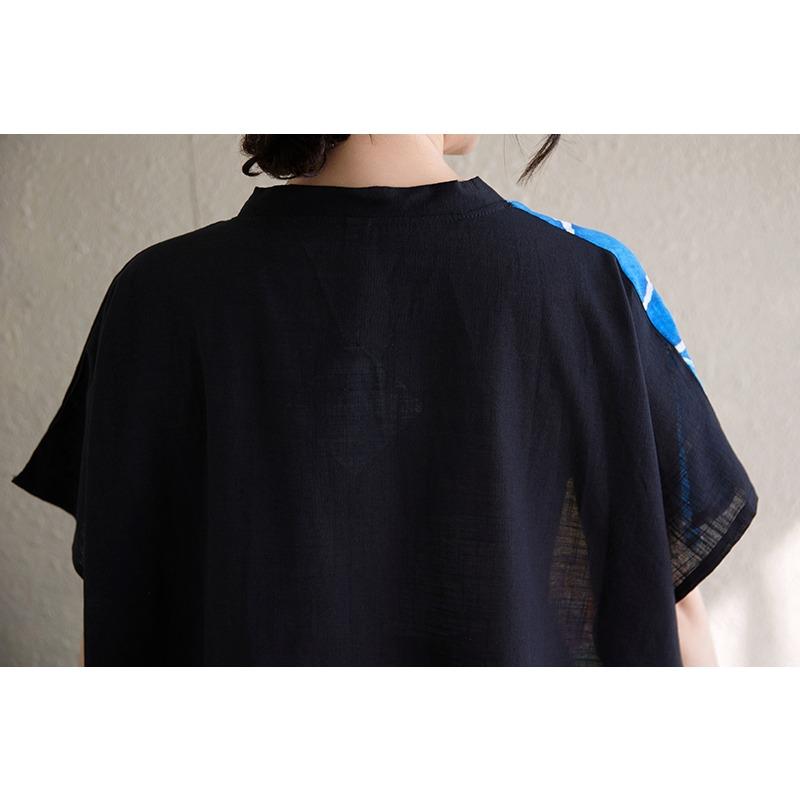 DIMANAF 2025 Summer Women Plus Size Dress Loose Printing Dress Pocket Elegant Basic Vintage Casual Maxi Dress