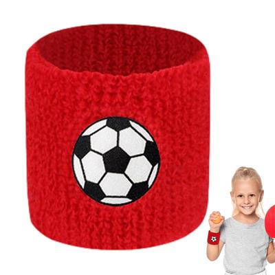 Bandeaux de poignet pour enfants Bandeaux de poignet de tennis Bandeaux de poignet absorbants pour tennis Basketball Football Course à pied Salle de sport Entraînement