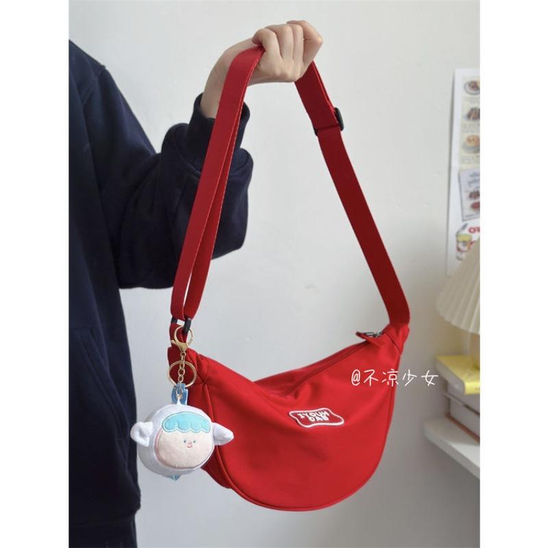 Macaron simple mobile phone small bag women's small fresh niche dumpling bag girl messenger bag