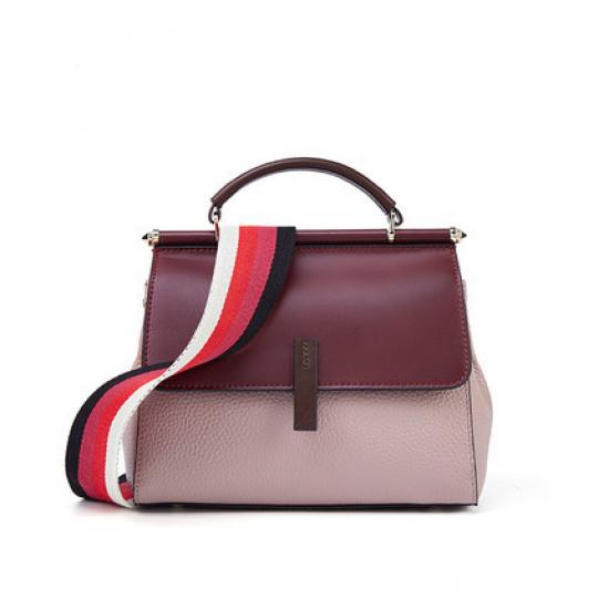 2025 New Spring/Summer Genuine Leather Crossbody Bag Fashionable Women's Shoulder Bag Women's Handbag Genuine Leather Free Agency