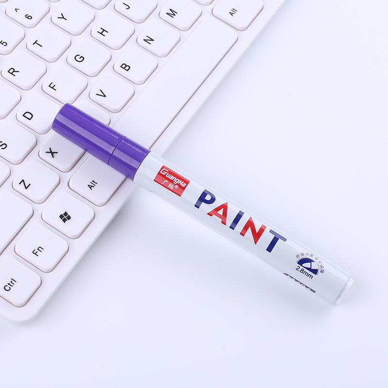 Guangna 2.8mm White Waterproof Oil-Based Touch-Up Paint Pen