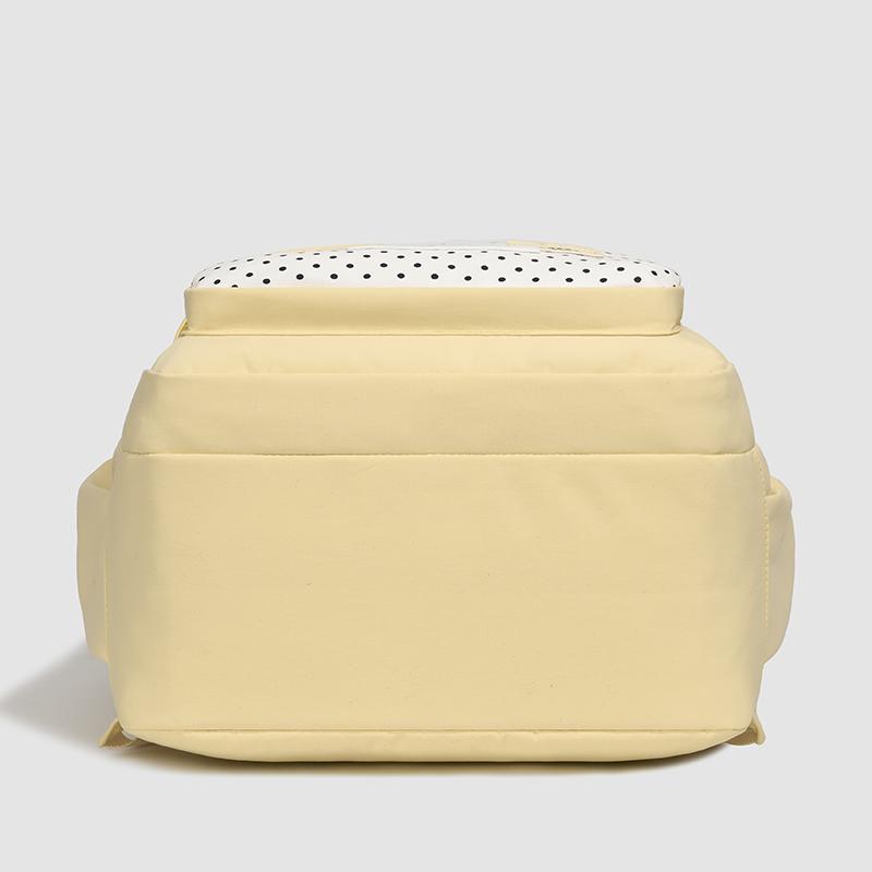 College Style Student Schoolbag Color Block Women's Lightweight Large Capacity Backpack