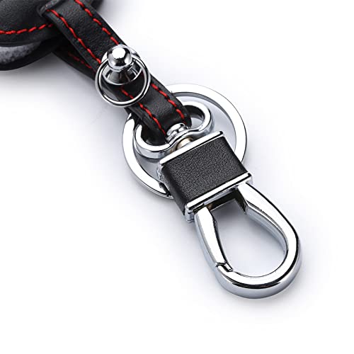 [Kinotaka] Mazda Car Leather Remote Card Key Case for Demio