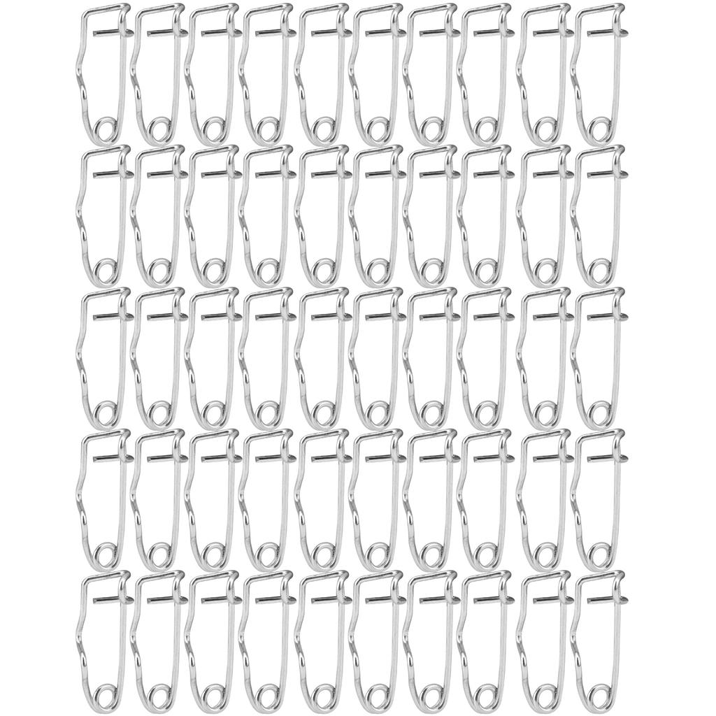 50 szt. Metalowe agrafki zabezpieczające Broszka Zapinana agrafka Zapięcie Agrafka Zapięcie Narzędzie do szycia rękodzieła (32 mm)