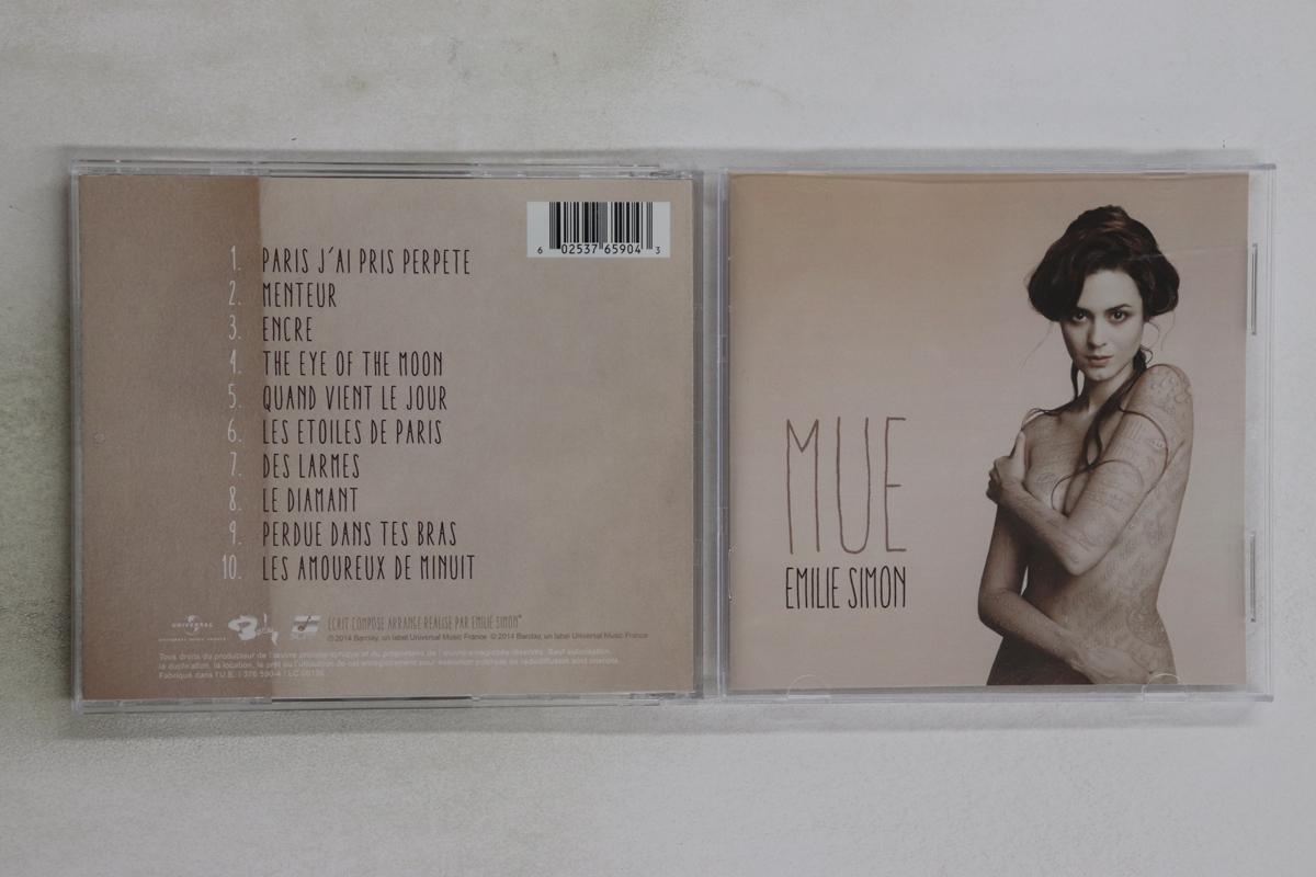 

CD EMILIE SIMON Mue 3765904 BARCLAY 2014 France Pop Used