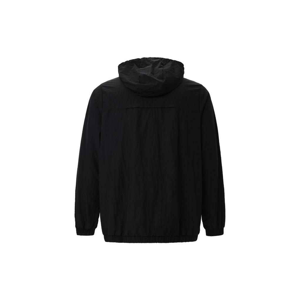 Adidas Neo Sports Loose-Fit Hooded Jacket Men Jackets Black FP7394