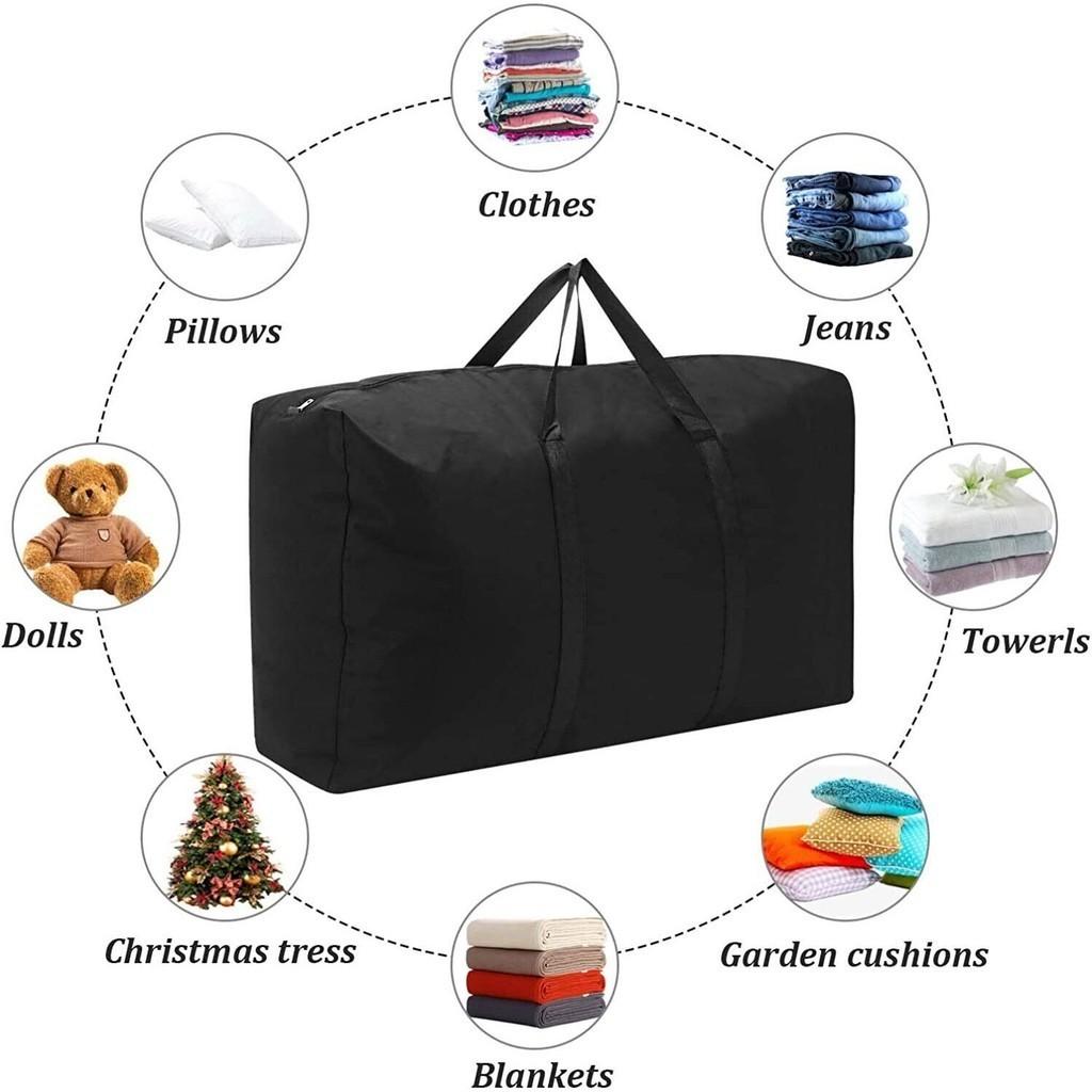 Large Capacity Waterproof Oxford Cloth Travel Bag For Home Moving Traveling And Storage