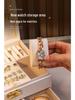 Elegant Jewelry Storage Box with Multi-Functional Drawers for Rings, Earrings, Necklaces, and Ornaments - Perfect for Home Display.