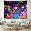 Custom Name KPop Demon Hunters Print Tapestry, Backdrop, Easy Setup, Ideal for Bedroom, Office & Living Room, with Aesthetic Wall Hanging Decor.