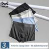 Men's Pure Cotton Boxer Briefs MO6070-VMI (3-Pack)