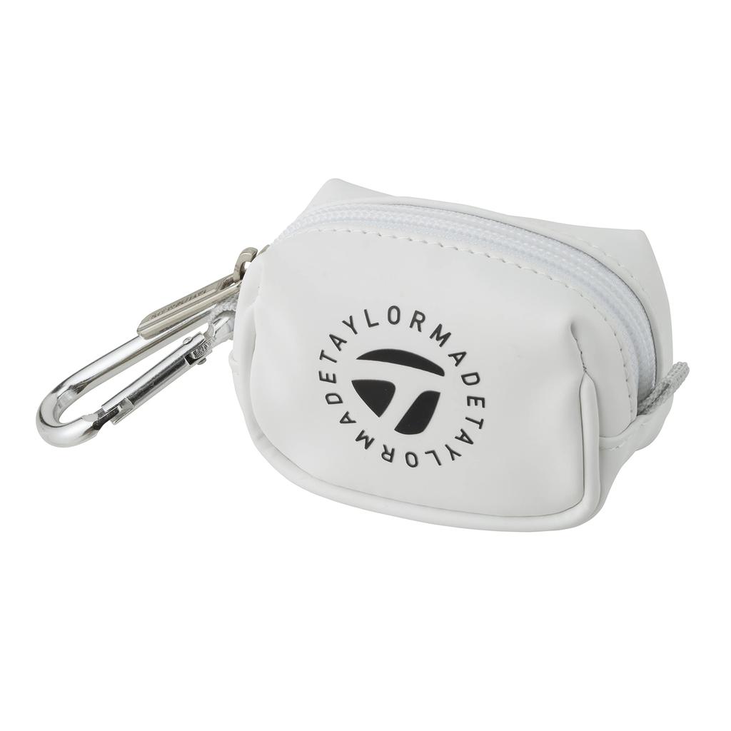 TaylorMade Circle T Ball Case, White, Unisex, TJ154, 23SS