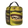 Shreks Isolierte Lunchtaschen Großer Cartoon-Lunchbehälter Thermotasche Tragetasche Lunchbox College Reise Aufbewahrungstaschen für Lebensmittel