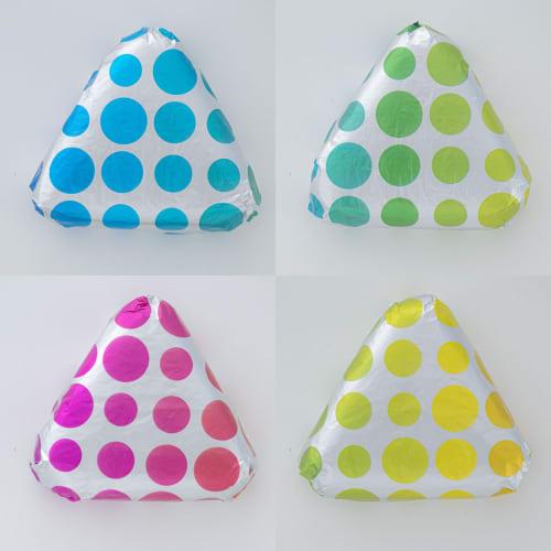 Toyo Aluminum Onigiri Foil, 20cm X 4.6m, Colorful Pattern, Made In Japan, Aluminum and Moisture-Absorbent Paper Keep Onigiri Fresh, Dual-Layer Constru