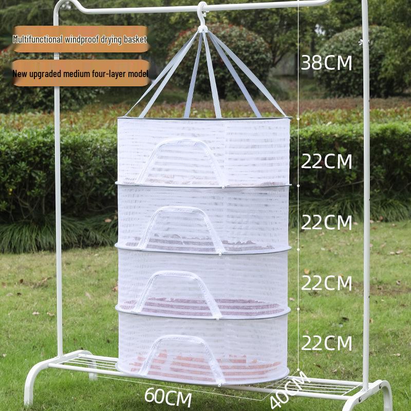 

Складная Портативная Многофункциональная Сушильная Сетка для Рыбы, Одежды и Овощей