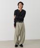 KNOUUN Wide Tapered Chino Pants (Light Gray)