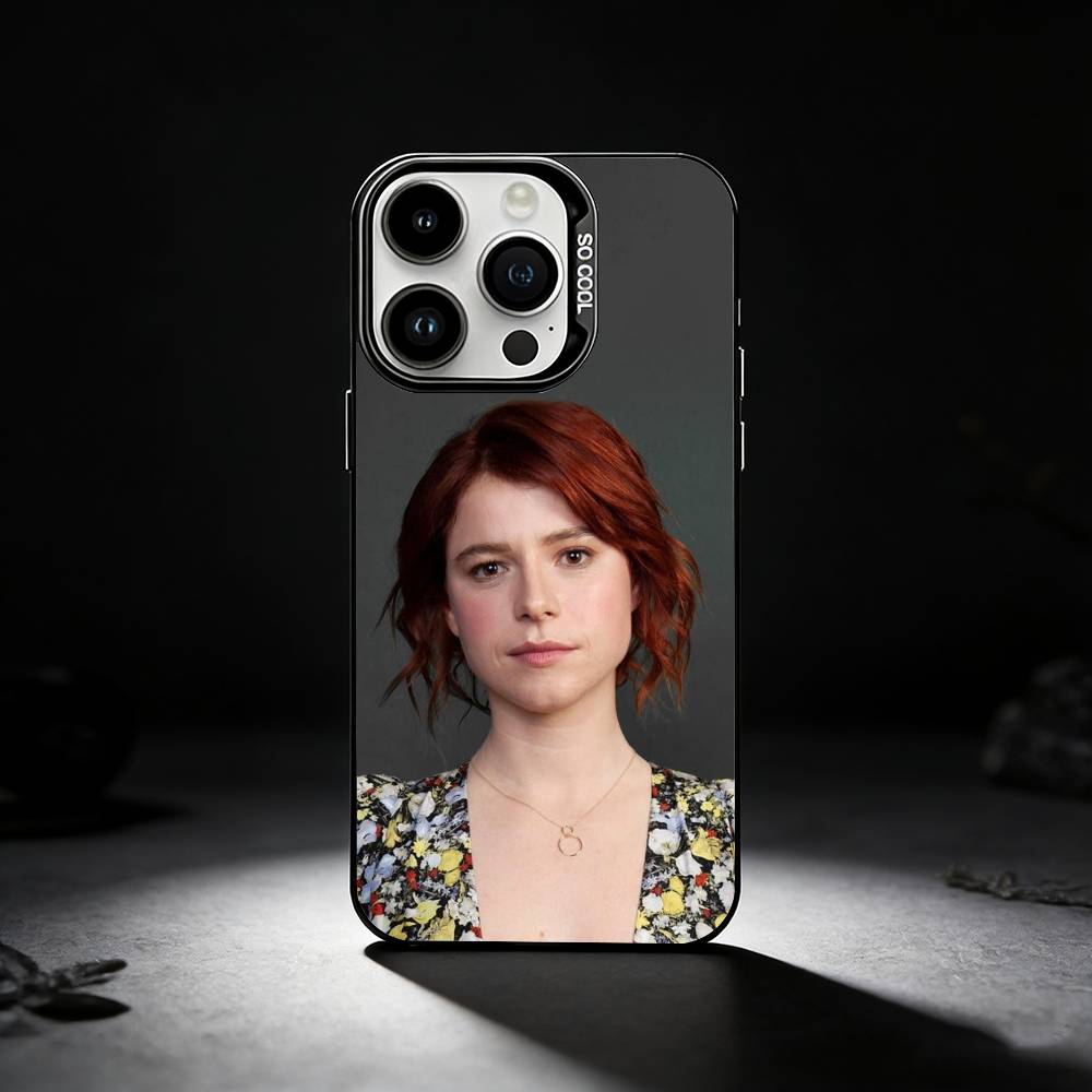 

Jessie Buckley Phone Case For iPhone 17,16,15,14,13,12,11 Plus,Pro Max,XS,Colored silver phone case iPhone12PRO