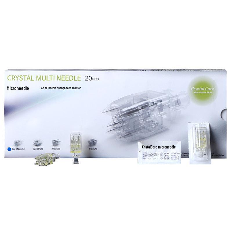 Kangpuwo Hand-Stitched Crystal 32G 1.5mm Five-Needle Beauty Micro-Surgery Kit