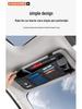Toyota AQUA Car Sun Visor Multifunctional Storage Clip & Decorative Card Holder