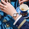 Women's Watch Mermaid Chain Light Luxury Diamond Free Adjustment Bracelet Gold Beimu Ladies Fashion Quartz Watches