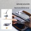 Portable Full Metal Rotating Desk Phone Holder - Folding Stand for Live Streaming