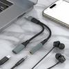 Efficient USB C To 3.5mm Adapter Double Function Headsets and Charging Cable for Type C Accessories Wide Compatibility