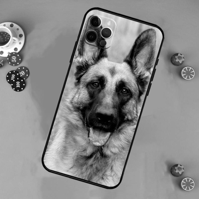 German Shepherd Dog Phone Case For iPhone 17 Air 15 14 13 12 11 16 Pro Max 13 12 Mini 15 16 Plus 16e Cover Funda