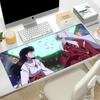 Anime Inuyasha Mousepad HD Printing Computer Gamers Locking Edge Non-slip Mouse Pad XXL90x40cm Keyboard PC Desk Pad
