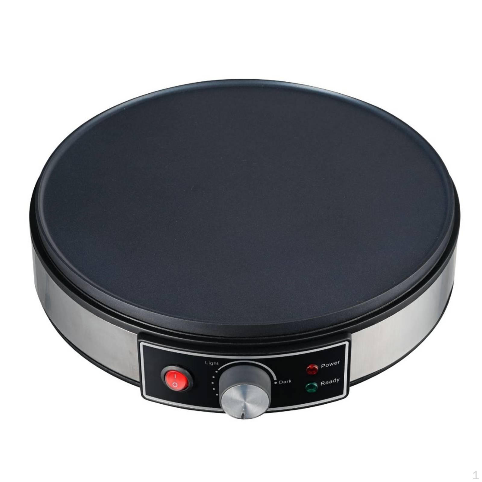 Electric Crepe Griddle Round Pancake Maker