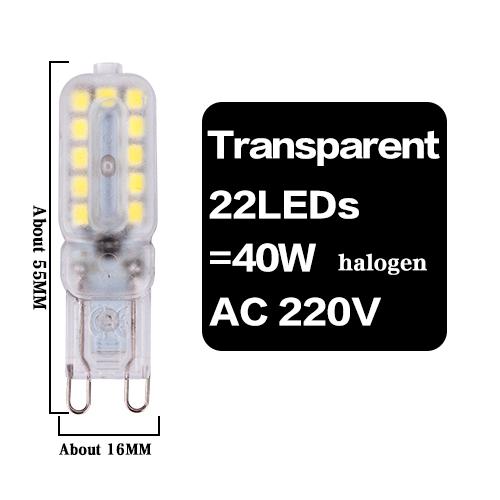 10pcs G9 G4 LED Lamp 3W 5W AC12V AC220V LED Bulbs SMD 2835 LED G9 Light Replace 30/50W Halogen Lamp Light For Home Useful