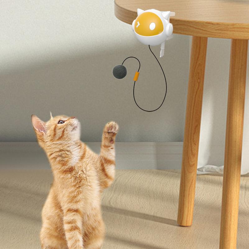 

Электрический подвесной мячик-игрушка для кошек Упражнение Игрушка для котят Интерактивные мячики-игрушки для кошек Автоматическая игрушка для кошек для самостоятельной игры и упражнений Забавная кошка China Mainland