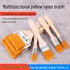 Nylon Soft Bristle Industrial Paint & Art Brush - Small BBQ & Lab Use
