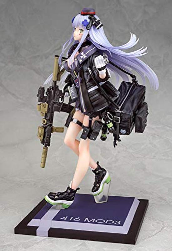Frontline 416 MOD3 Severely Injured Scale ABS PVC Complete Figure with Stand Dolls' Ver. 1/7 & Pre-painted