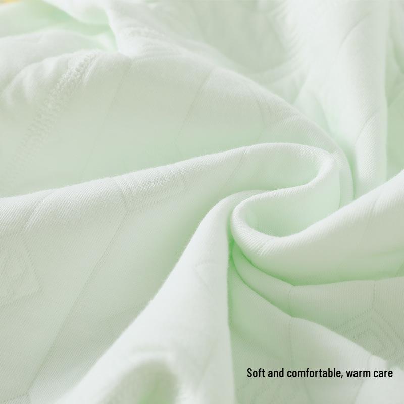 Anyang Infant & Toddler Cartoon Footprint Warm Romper - Baby Pajamas Cotton Innerwear