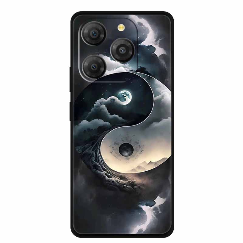 Για θήκη Blackview Shark 9 Shark9 Coque 6.67" Μαύρη Σιλικόνη Μαλακό Πίσω Κάλυμμα Θήκη Για θήκες τηλεφώνου Blackview Shark 9 Αντικραδασμική