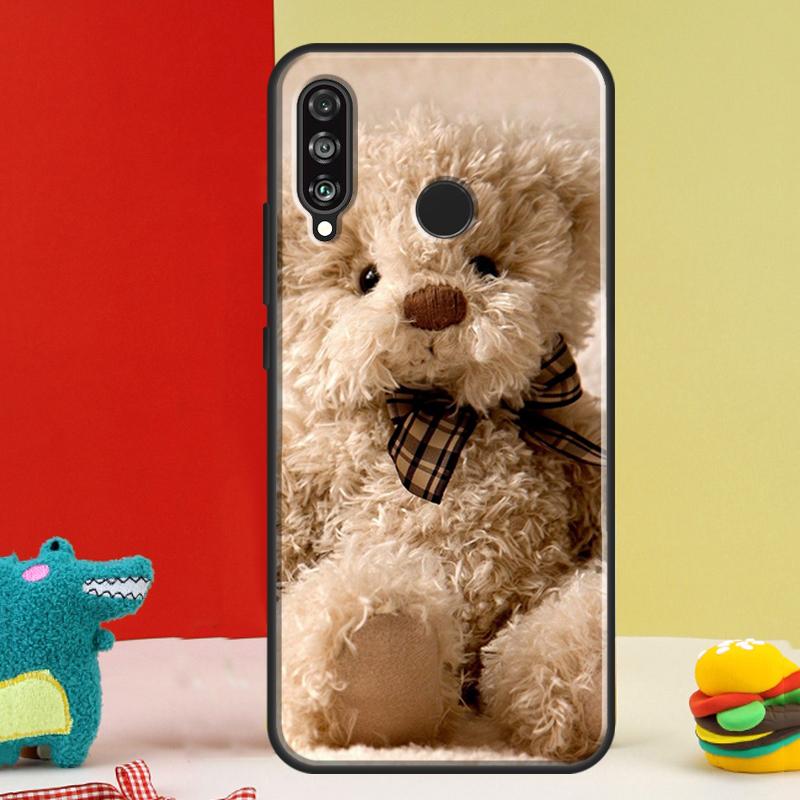 Cute Bear For Huawei Nova 5T 9 10 SE 12i 12s 11i Y91 Y90 Y60 Y70 Y72 Y61 P60 P30 Pro P20 P40 Lite Case